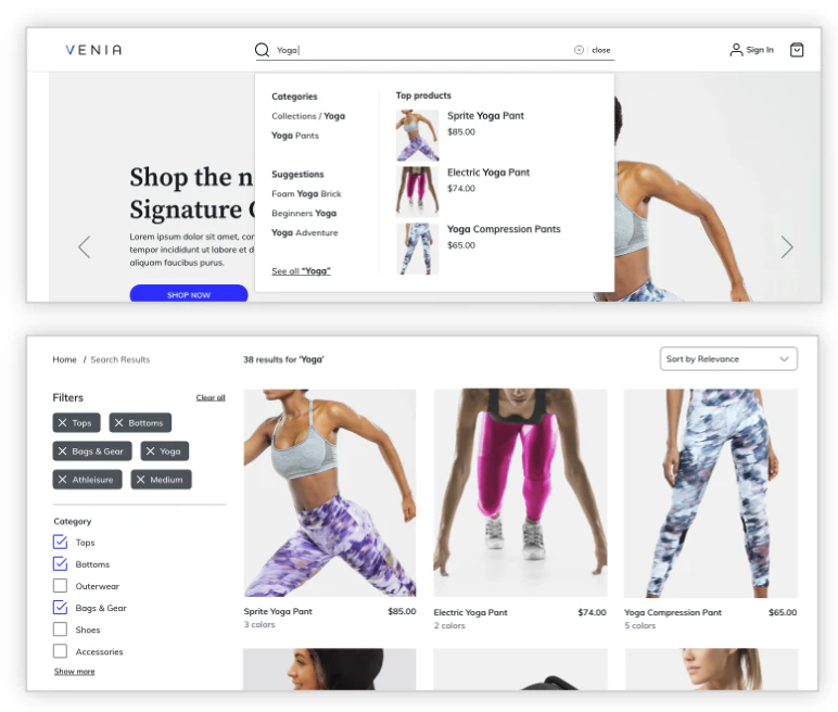 screenshot of Adobe Commerce